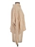 Isalis 100% Polyester Metallic Tan Turtleneck Sweater Size S - photo 4