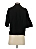 Anrabess Black 3/4 Sleeve Button-Down Shirt Size S - photo 2
