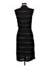 Max Studio Stripes Black Cocktail Dress Size M - photo 2