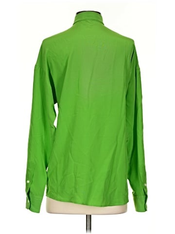 Lauren by Ralph Lauren Long Sleeve Silk Top (view 2)