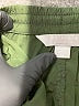 Athleta 100% Nylon Solid Green Athletic Shorts Size 12 - photo 3