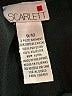Scarlett 100% Polyester Black Blazer Size 9 - 10 - photo 7