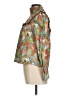 Meadows 100% Cotton Floral Green Long Sleeve Blouse Size 8 - photo 5
