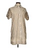 Madewell Stripes Gold Short Sleeve Button-Down Shirt Size XXS - photo 1