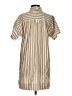 Madewell Stripes Gold Short Sleeve Button-Down Shirt Size XXS - photo 2