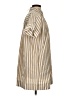 Madewell Stripes Gold Short Sleeve Button-Down Shirt Size XXS - photo 4