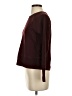 Banana Republic 100% Cotton Solid Burgundy Pullover Sweater Size XS - photo 5