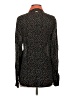 Armani Exchange Argyle Aztec Or Tribal Print Checkered-gingham Polka Dots Black Long Sleeve Blouse Size S - photo 2