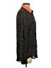 Armani Exchange Argyle Aztec Or Tribal Print Checkered-gingham Polka Dots Black Long Sleeve Blouse Size S - photo 4