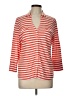J. McLaughlin Orange Long Sleeve Blouse Size L - photo 1