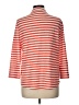 J. McLaughlin Orange Long Sleeve Blouse Size L - photo 2