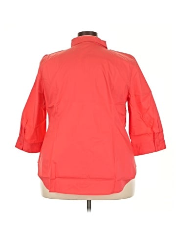 Worthington 3/4 Sleeve Button-Down Shirt (view 2)