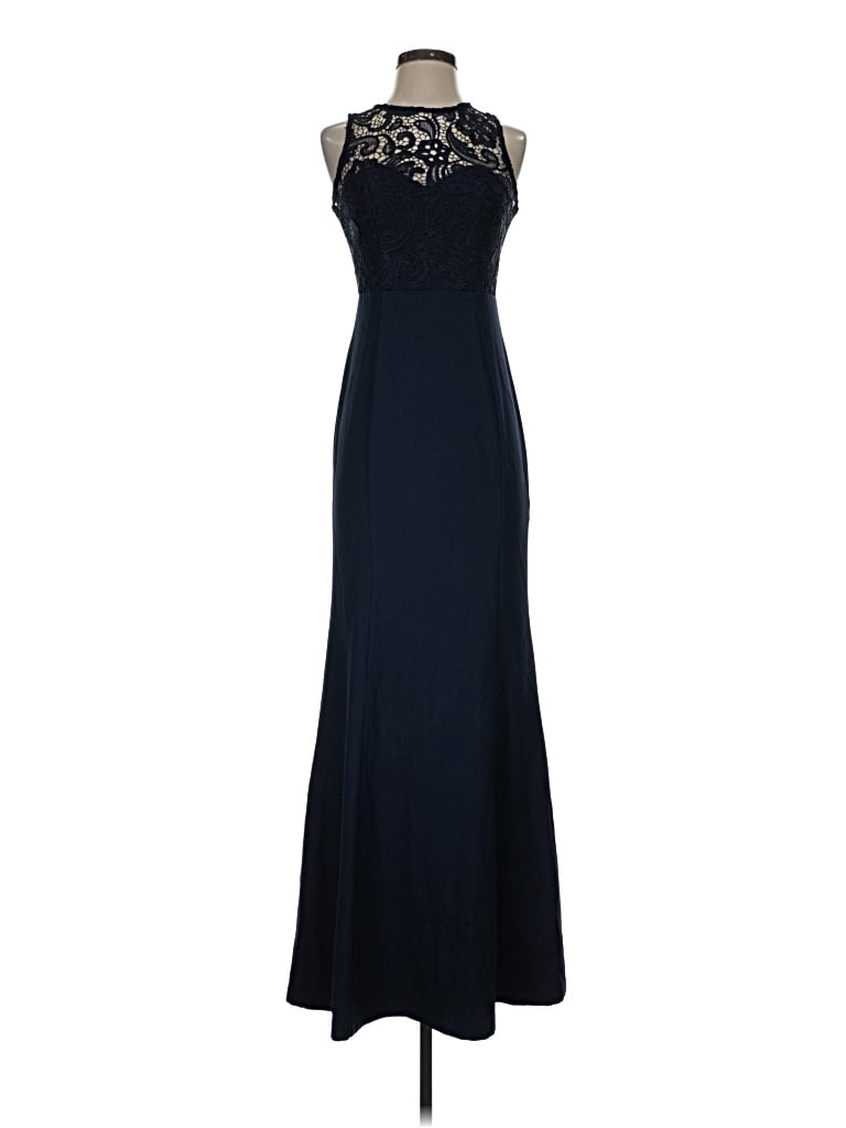 Pre-owned Lulus Cocktail Dress In Blue
