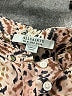 ALLSAINTS Animal Print Ivory Long Sleeve Blouse Size 6 - photo 4