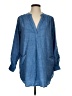 Seafolly Blue Long Sleeve Blouse Size S - photo 1