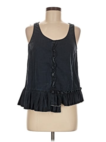 Ecru Sleeveless Blouse (view 1)