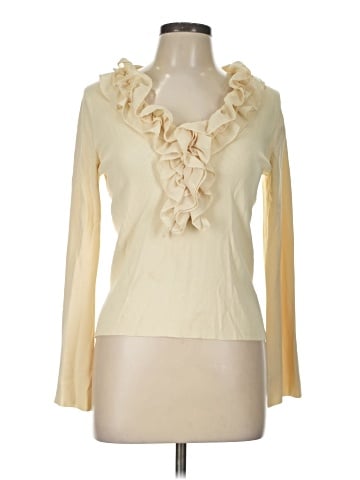 Oscar by Oscar De La Renta Long Sleeve Blouse (view 1)