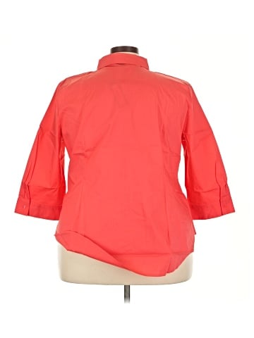 Worthington 3/4 Sleeve Button-Down Shirt (view 2)