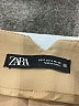 Zara Solid Tan Dress Pants Size S - photo 7