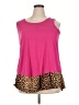 Emery Rose Pink Sleeveless Top Size 2X - photo 1