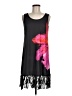 Shein Graphic Black Casual Dress Size 6 - photo 1