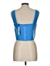 Alice + Olivia Blue Sleeveless Top Size XL - photo 2