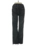 FRAME Chevron-herringbone Black Jeans Size 25 waist - photo 2