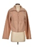 H&M 100% Polyester Tan Faux Fur Jacket Size S - photo 1
