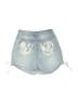 Hot Topic Stars Blue Denim Shorts Size 4 (estimated) - photo 2