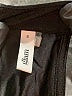Glam Solid Black Bodysuit Size S - photo 3