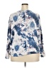 Cyrus Tie-dye Blue Long Sleeve Top Size 2X - photo 2
