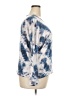 Cyrus Tie-dye Blue Long Sleeve Top Size 2X - photo 4