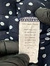 2 Hearts 100% Polyester Polka Dots Black 3/4 Sleeve Blouse Size M - photo 8