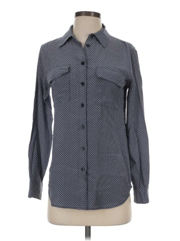 Equipment Long Sleeve Button-Down Shirt (view 1)