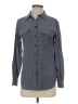 Equipment Houndstooth Gray Long Sleeve Button-Down Shirt Size XS - photo 1