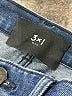 3x1 Chevron-herringbone Blue Jeans Size 28 waist - photo 7