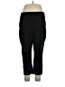 Mario Serrani Solid Black Active Pants Size XL - photo 1