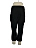 Mario Serrani Solid Black Active Pants Size XL - photo 2