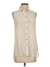 Marc by Marc Jacobs 100% Silk Ivory Sleeveless Silk Top Size 2 - photo 1