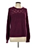 iB Diffusion 100% Acrylic Hearts Burgundy Pullover Sweater Size L - photo 1