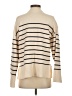 Zara Stripes Ivory Turtleneck Sweater Size S - photo 2
