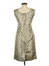 Ruby Belle Metallic Gold Cocktail Dress Size 10 - photo 2