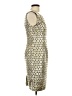 Ruby Belle Metallic Gold Cocktail Dress Size 10 - photo 4