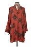 Wanderlux 100% Polyester Orange Casual Dress Size S - photo 1