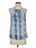 Lovestitch 100% Rayon Blue Sleeveless Blouse Size S - photo 1