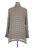J.Jill 100% Rayon Gray Long Sleeve Button-Down Shirt Size XL - photo 2