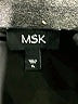MSK 100% Polyester Black Cocktail Dress Size XL - photo 7