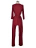 NY Collection Solid Burgundy Jumpsuit Size P (petite) - photo 2