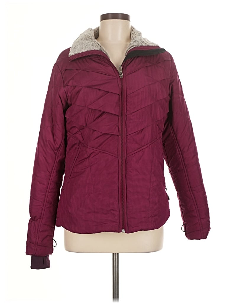 Pre-owned Columbia Jacket In Burgundy