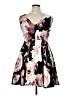 Forever 21 Plus Floral Black Cocktail Dress Size 0X - photo 2